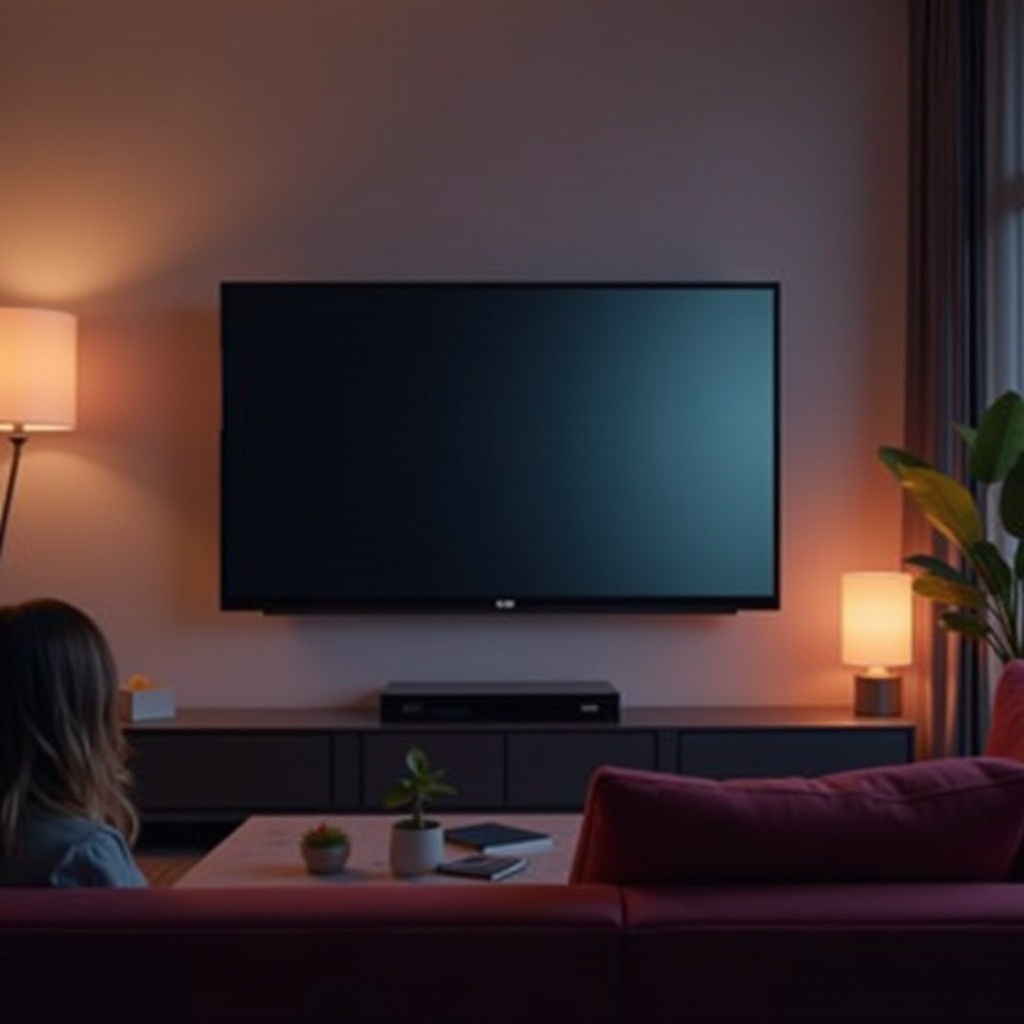 LG-Fernseher wird nach einigen Minuten dunkler