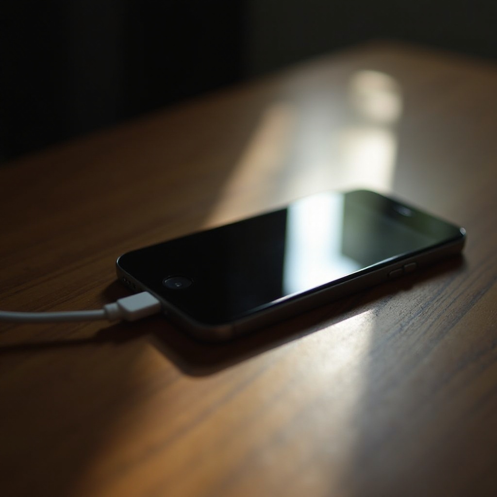 o iPhone não liga após carregar