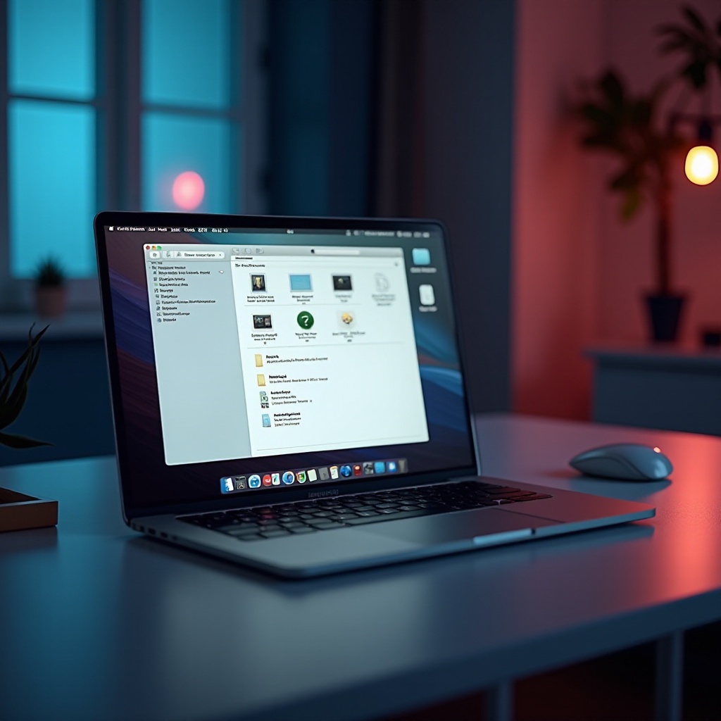 configuración del Finder Mac