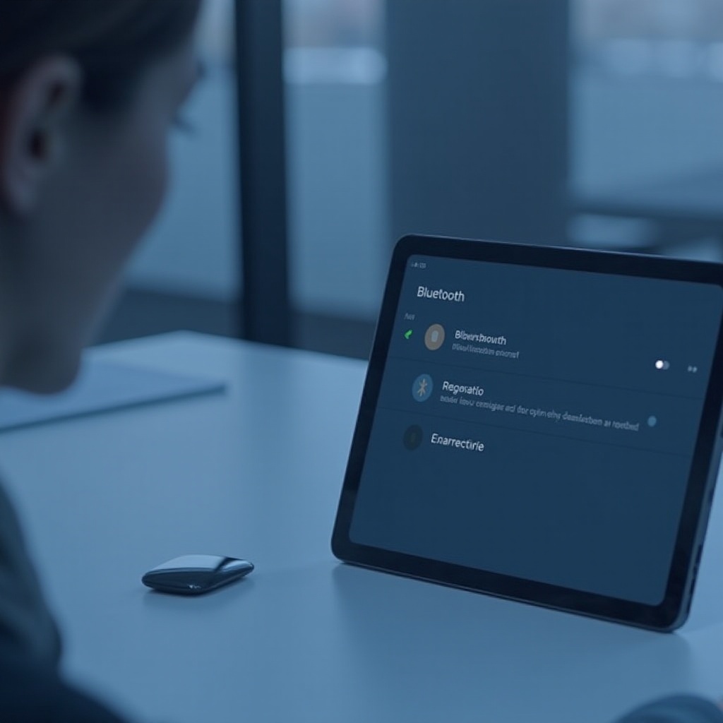 verwenden Sie Bluetooth, um das Pixel-Tablet zu finden