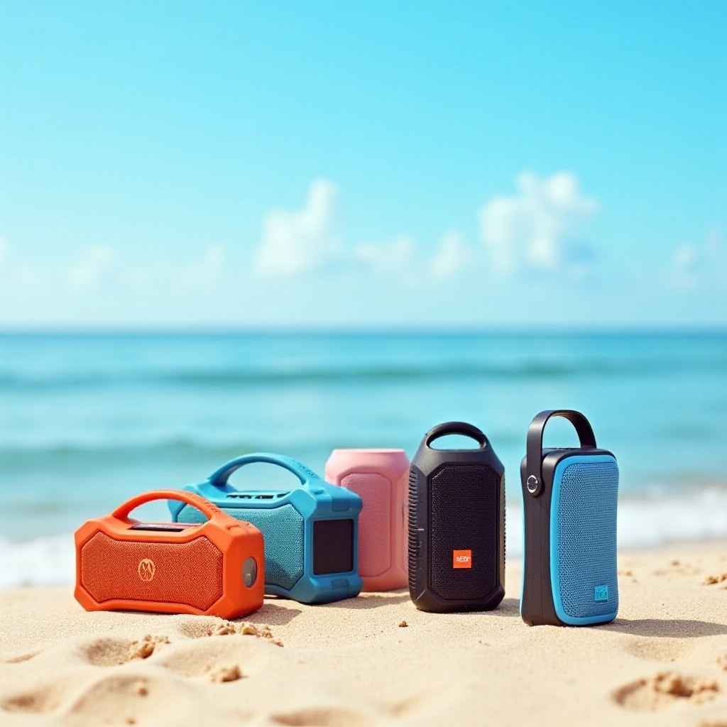 mejores altavoces Bluetooth para la playa