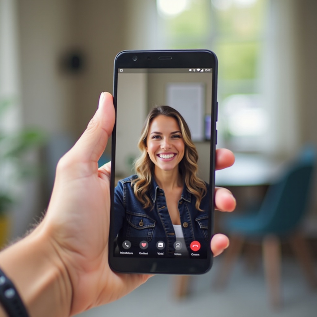cómo hacer una videollamada en android