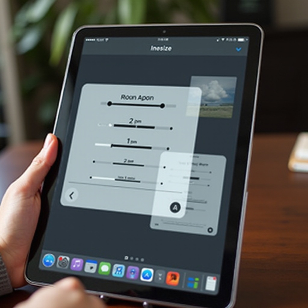 cómo cambiar el tamaño de las fotos en iPad