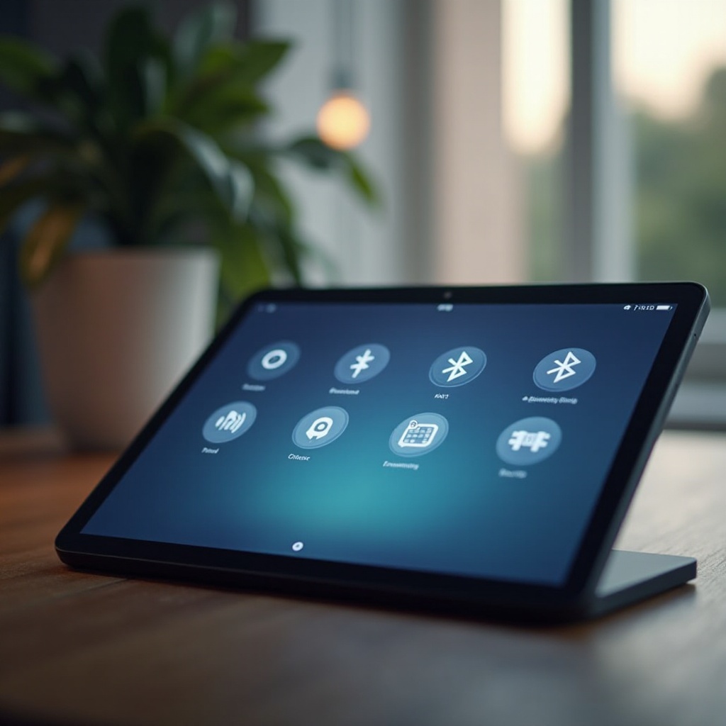 verwenden Sie Bluetooth, um das Pixel-Tablet zu finden