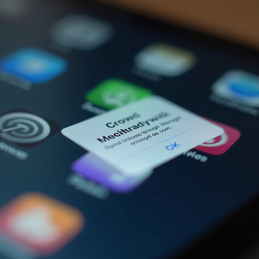 ipad pas assez de stockage pour la mise à jour