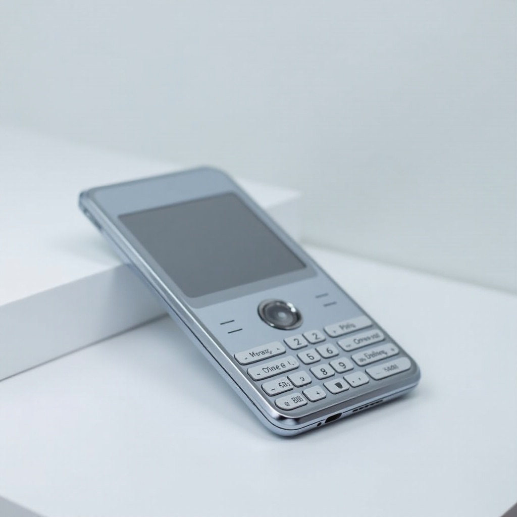teléfonos plegables con teclados