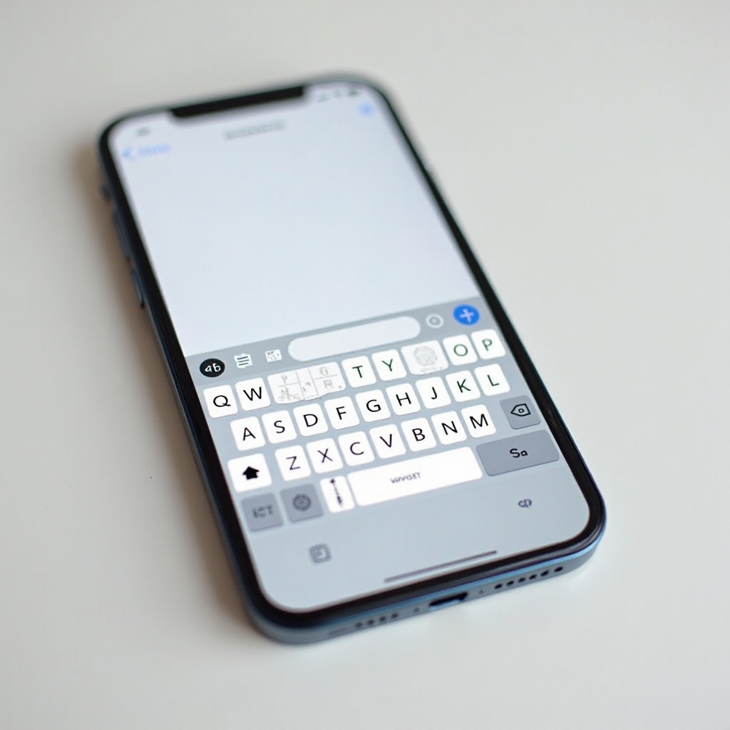 wo ist die Tab-Taste auf dem iPhone