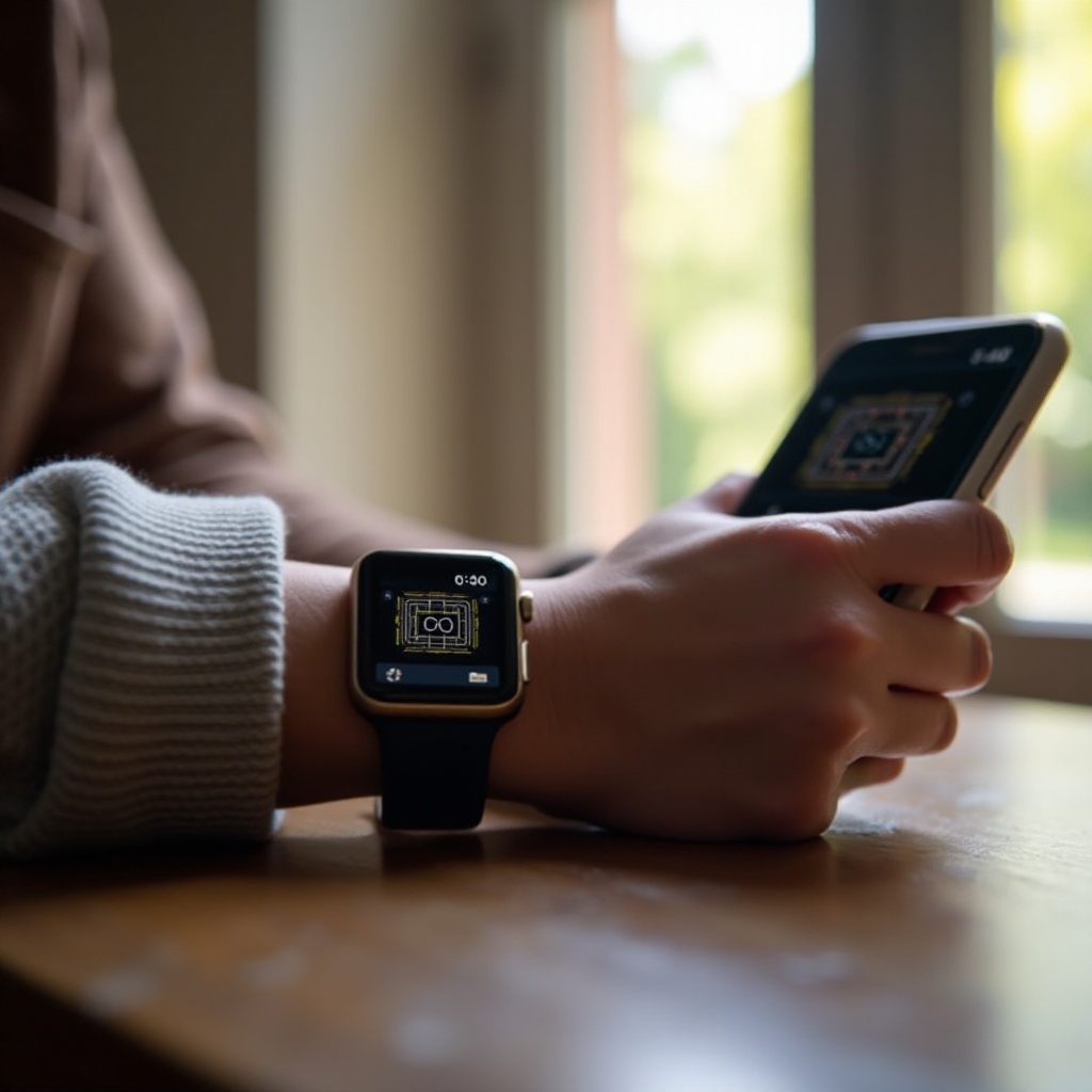wie man die Smartwatch-Kamera mit dem Telefon verbindet