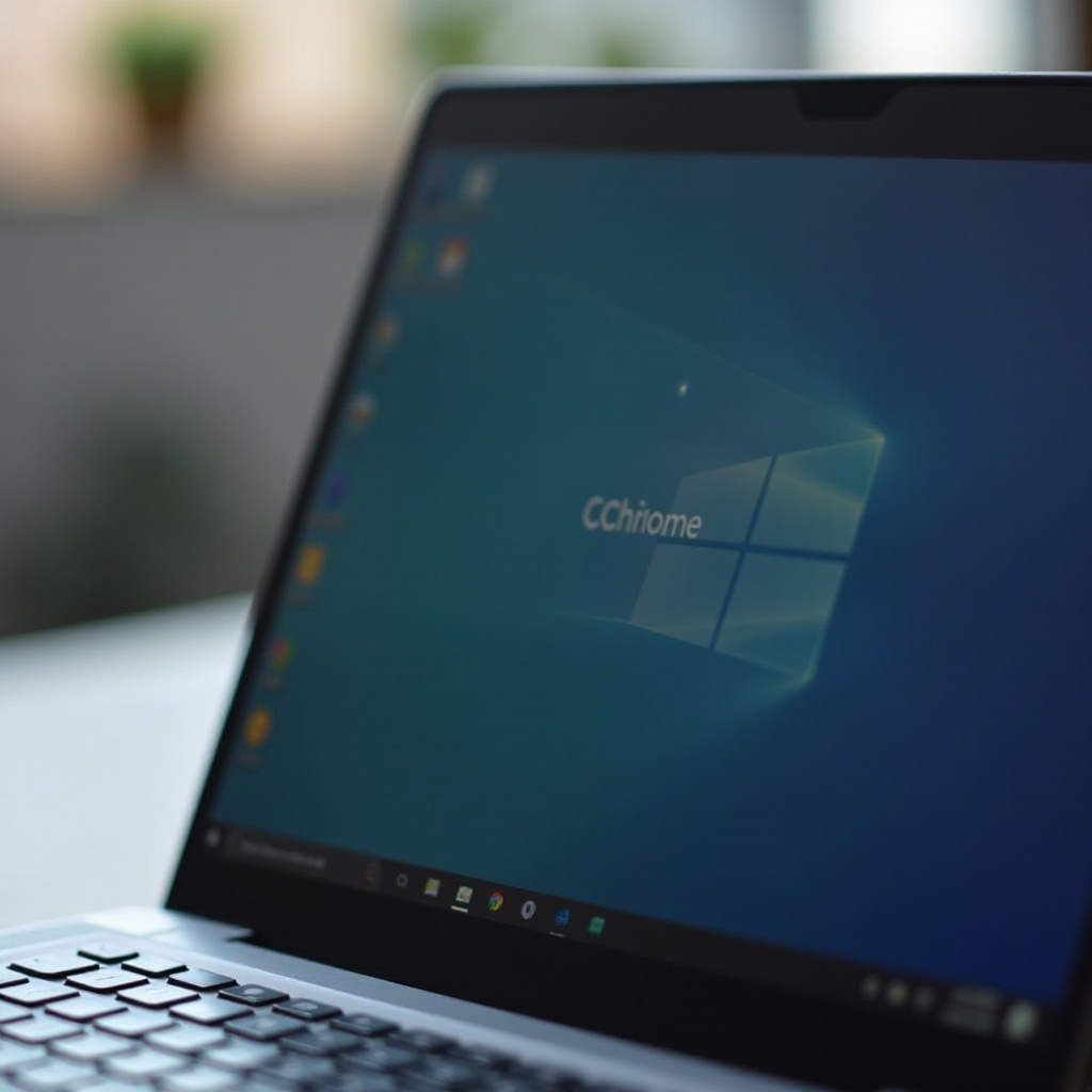 إزالة الأيقونات العلوية من شاشة Chromebook الرئيسية