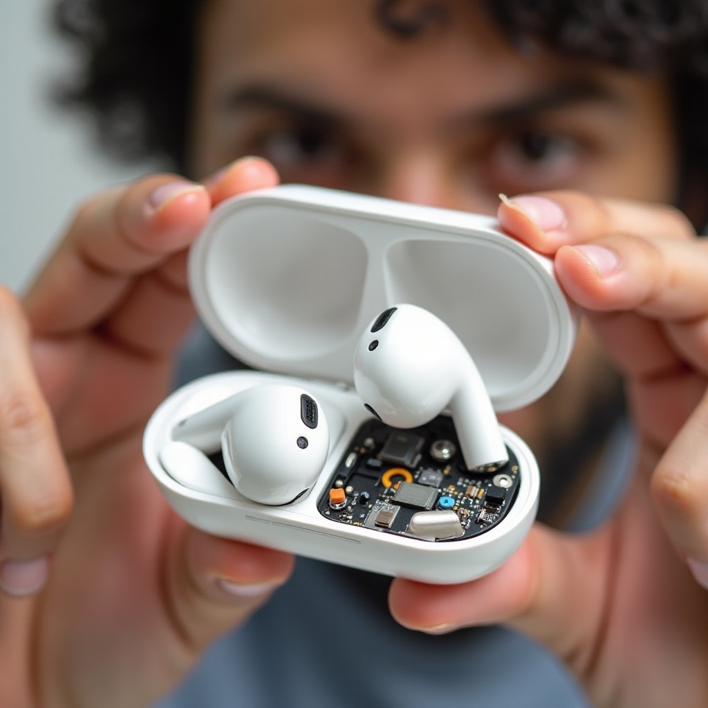 Airpods-Gehäuse defekt