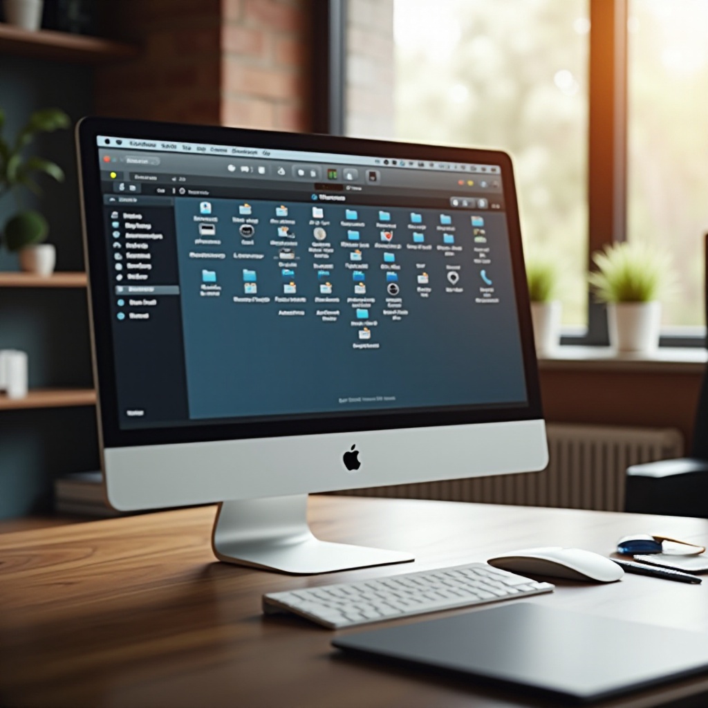 إعدادات الباحث ماك
