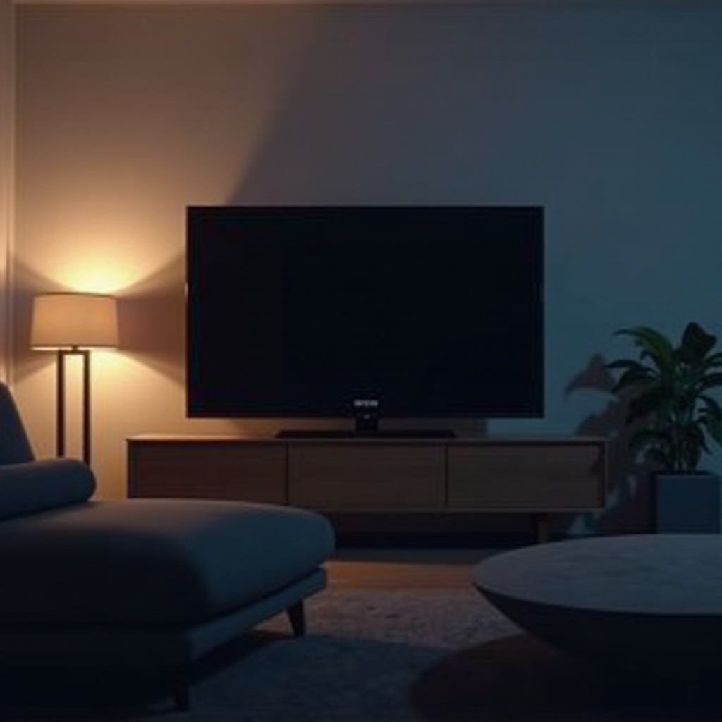 la luz de encendido del televisor Vizio permanece encendida pero no hay imagen