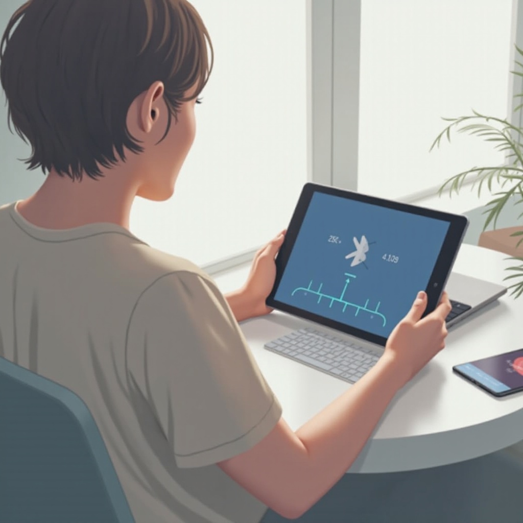 استخدم البلوتوث للعثور على جهاز بيكسل اللوحي