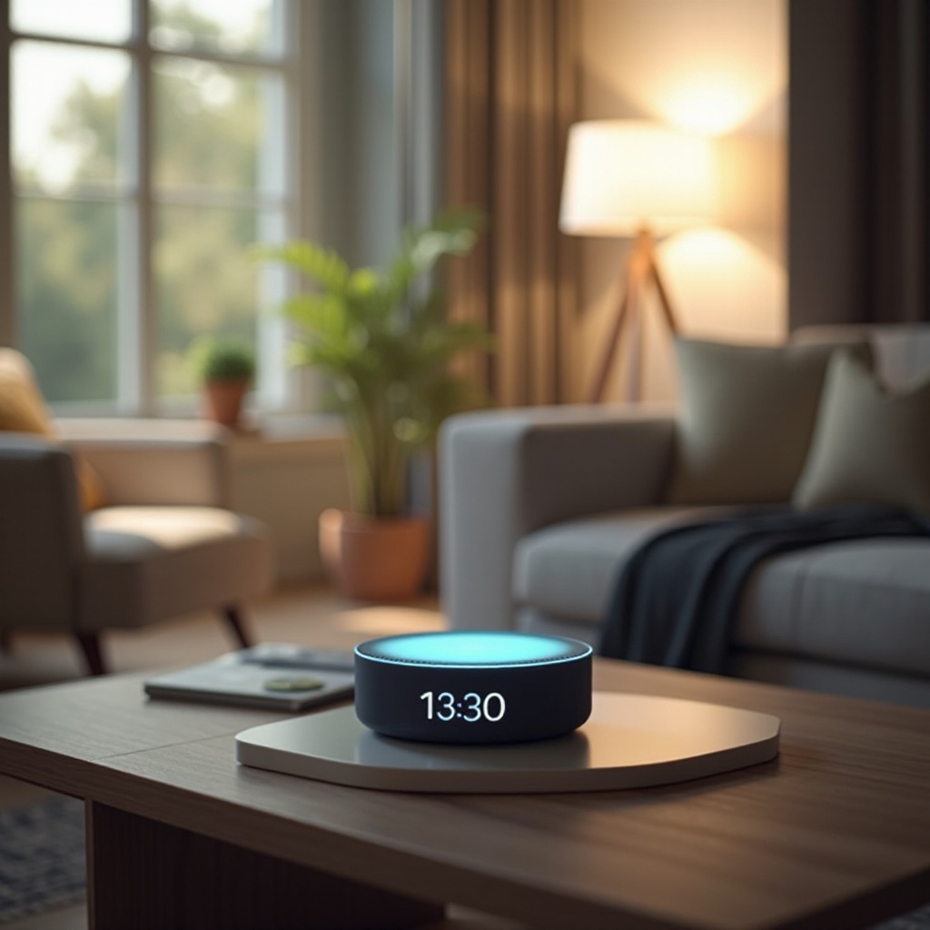luminosità dell'orologio Alexa