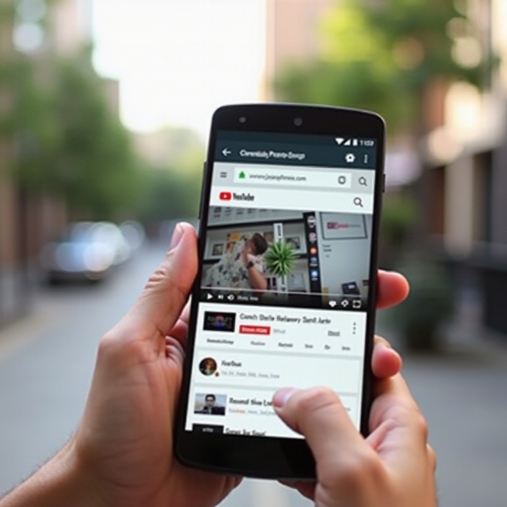 como reproduzir YouTube em segundo plano no Android