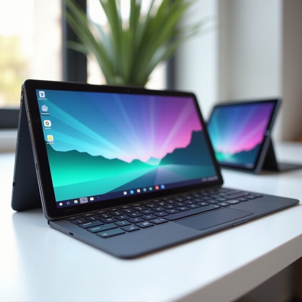 Tableta de cromo con pantalla de 9,7 pulgadas a 10,1 pulgadas