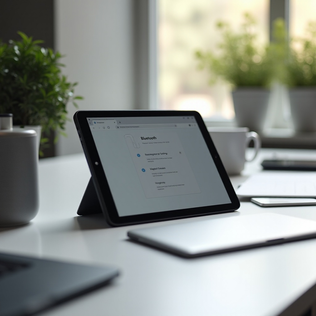 utilisez le Bluetooth pour trouver la tablette Pixel