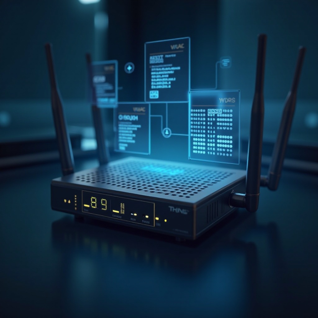 dirección MAC para módem