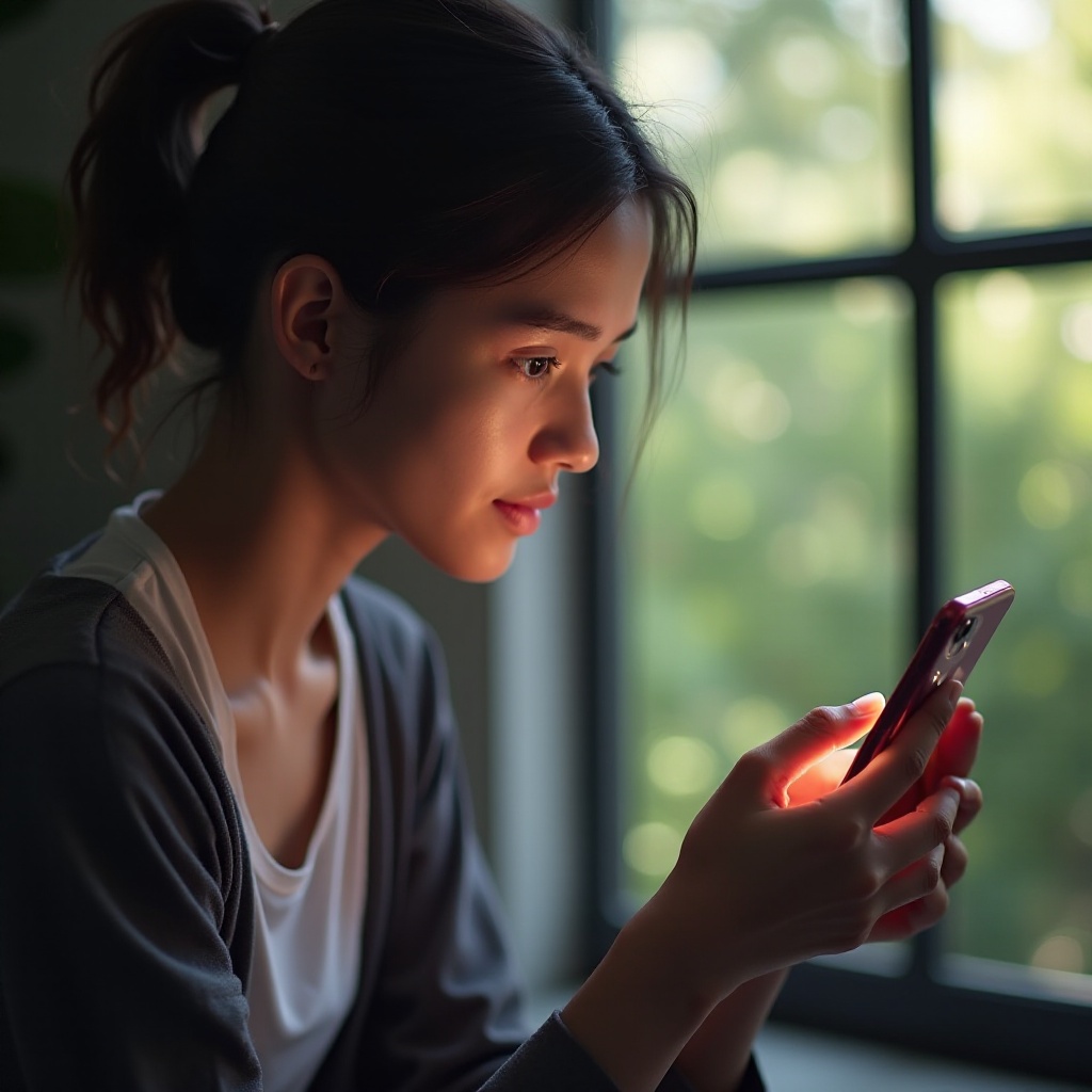 la luz de la cámara en el iPhone no se apaga