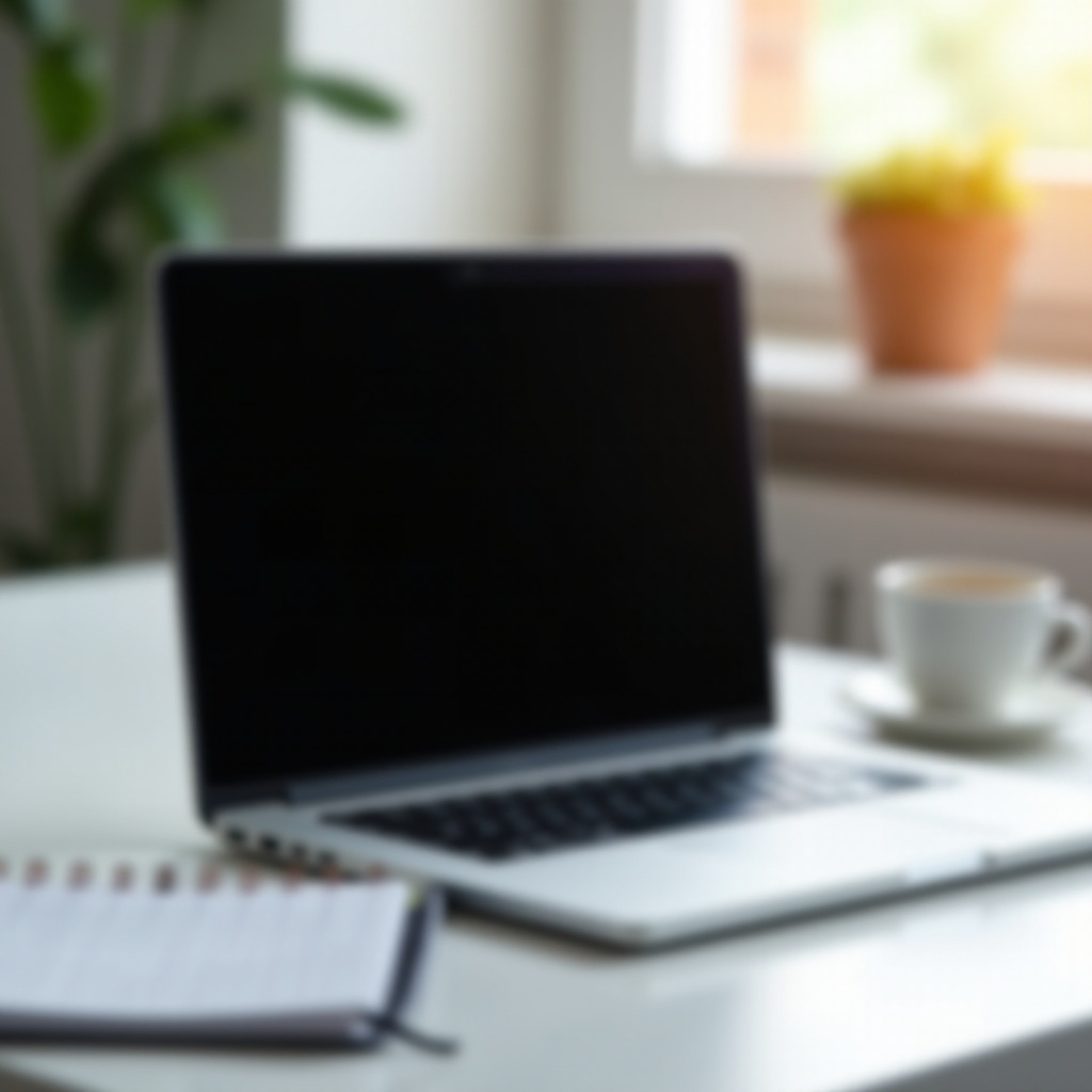 la pantalla del portátil permanece negra después del modo de suspensión en Windows 11