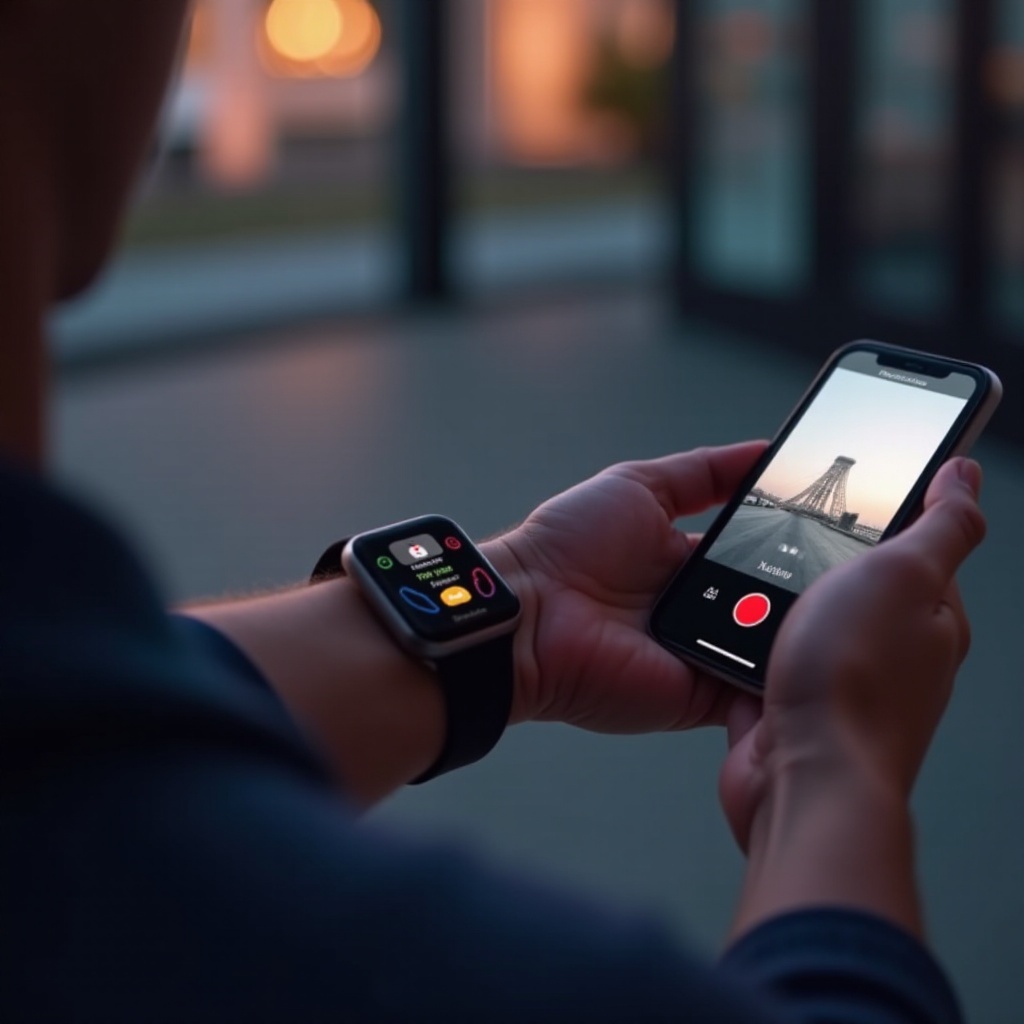 come collegare la fotocamera dello smartwatch al telefono