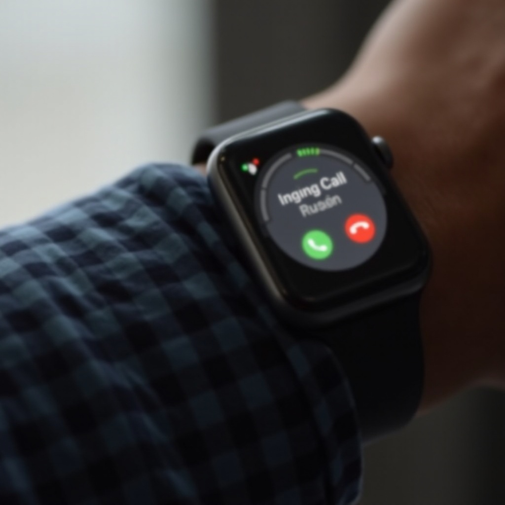 puedes responder a una llamada en un Apple Watch