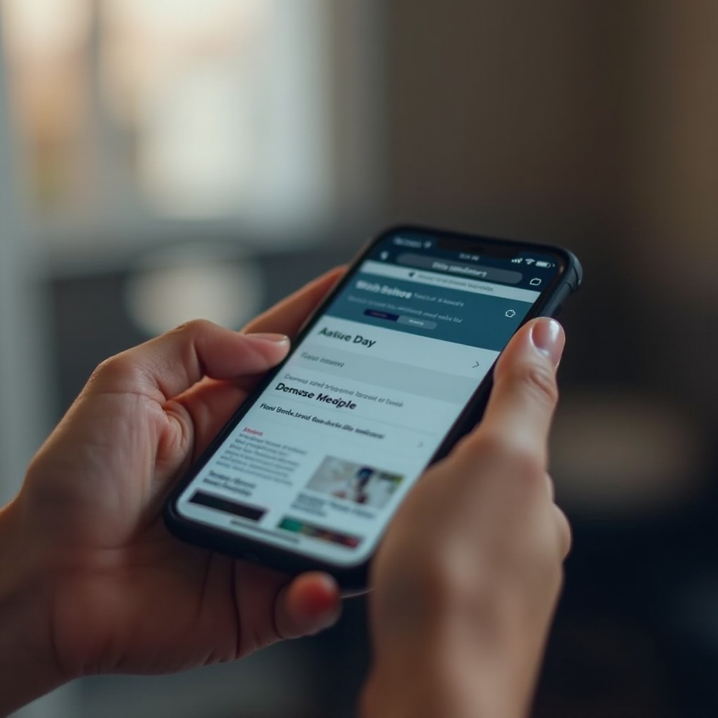 comment débloquer des sites web sur l'iPhone