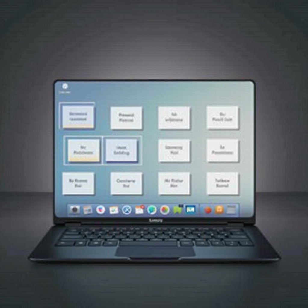 rimuovere le icone superiori dalla schermata principale del Chromebook