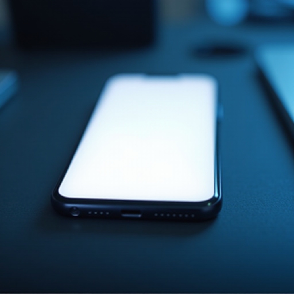 comment réparer un écran blanc sur un téléphone