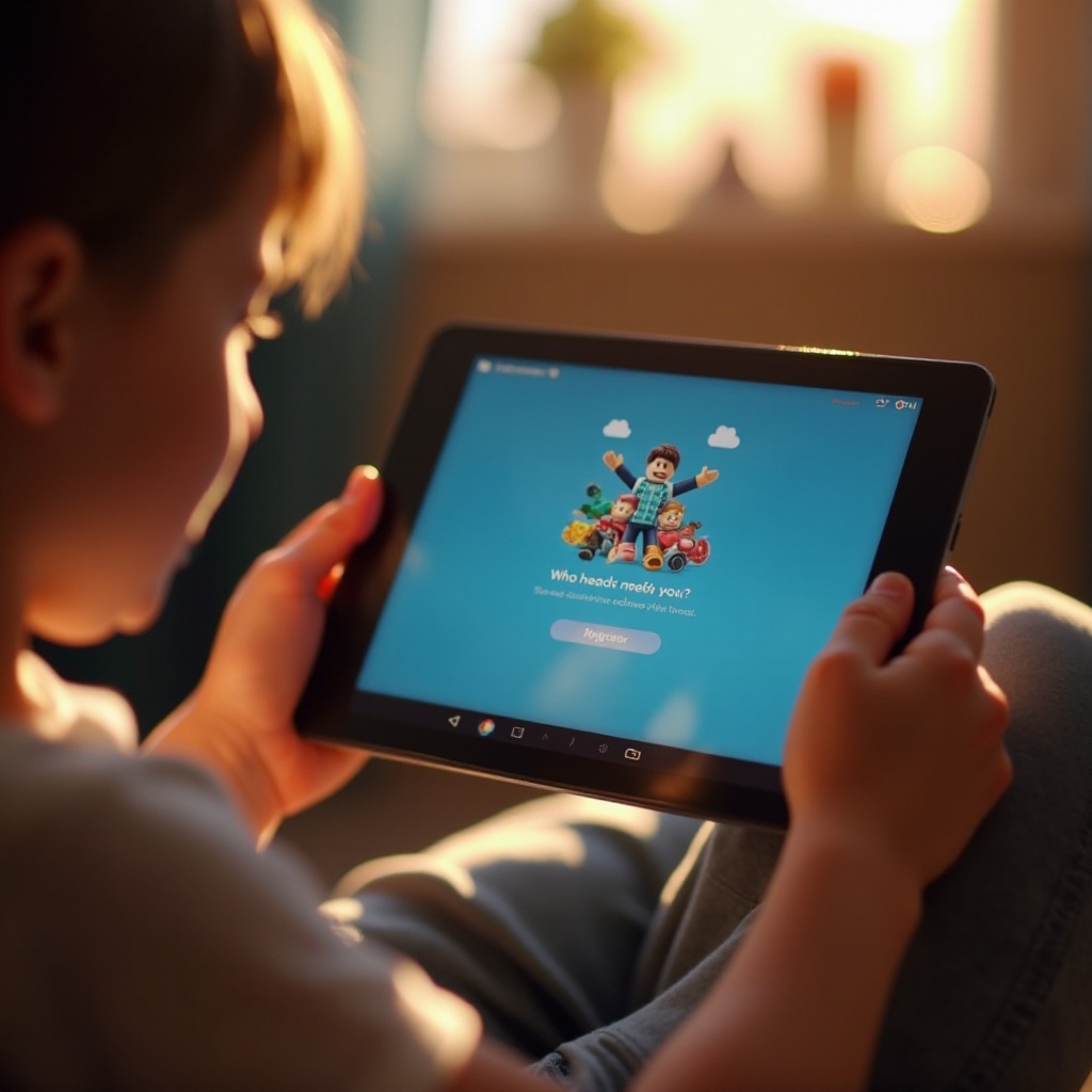 como adicionar kidlox a um tablet Android infantil