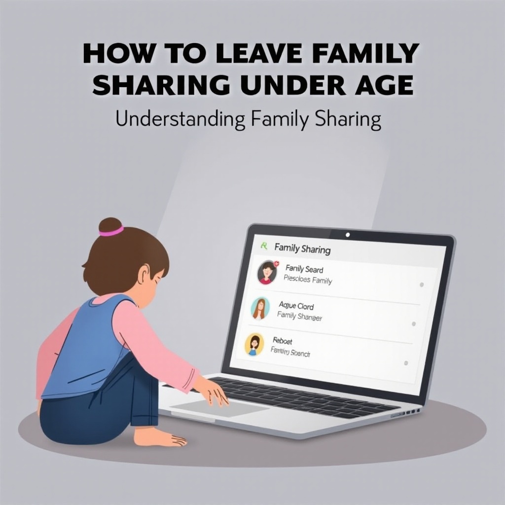 كيفية مغادرة مشاركة العائلة للأطفال دون سن 13