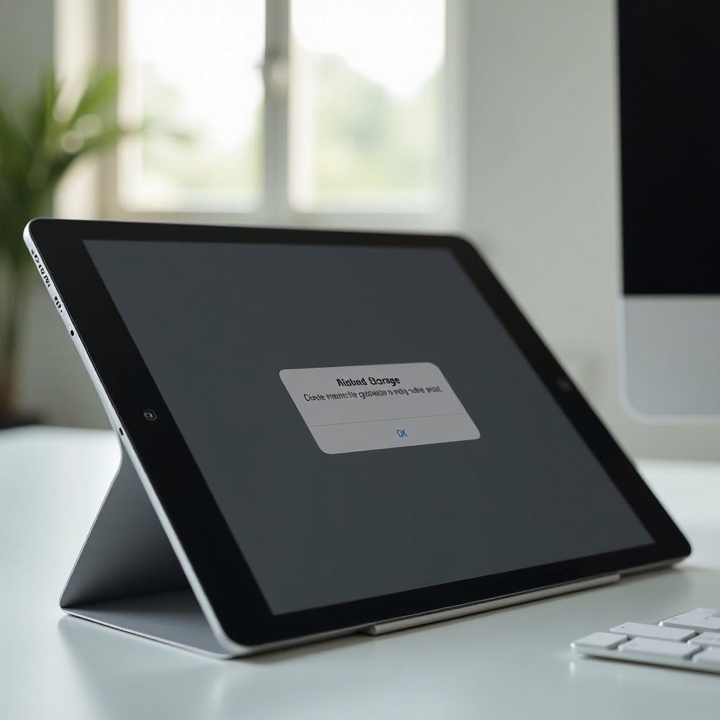 iPad non c'è spazio sufficiente per l'aggiornamento