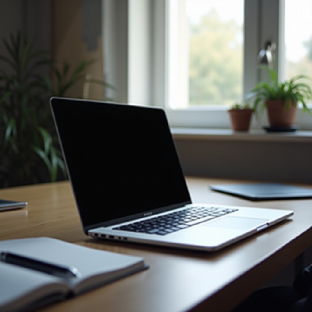 la pantalla del portátil permanece negra después del modo de suspensión en Windows 11