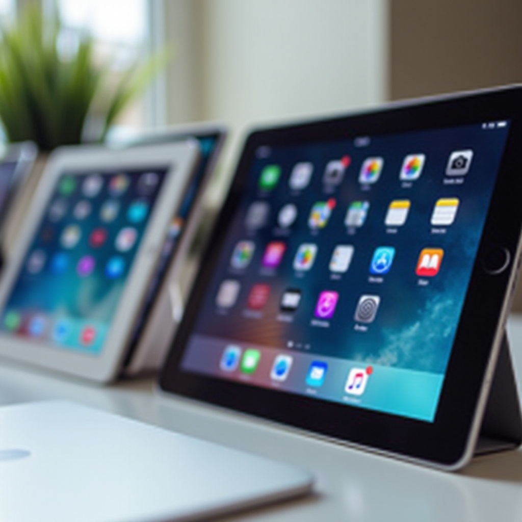 onde está o armazenamento no iPad