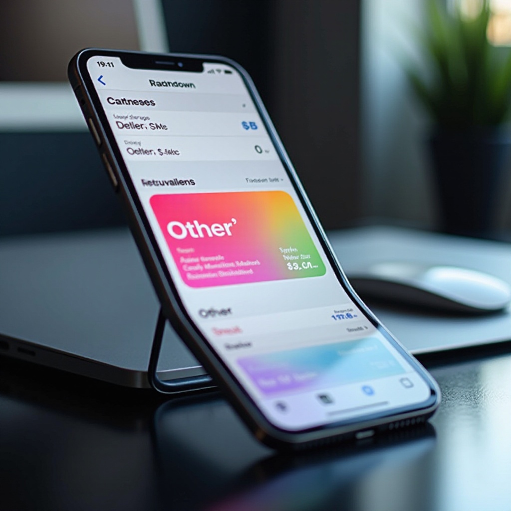 o que é outro no armazenamento do iPhone