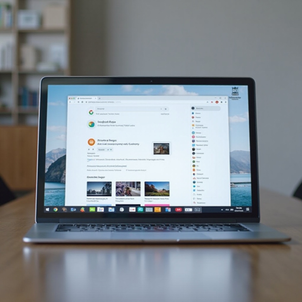 oben die Symbole vom Chromebook-Startbildschirm entfernen
