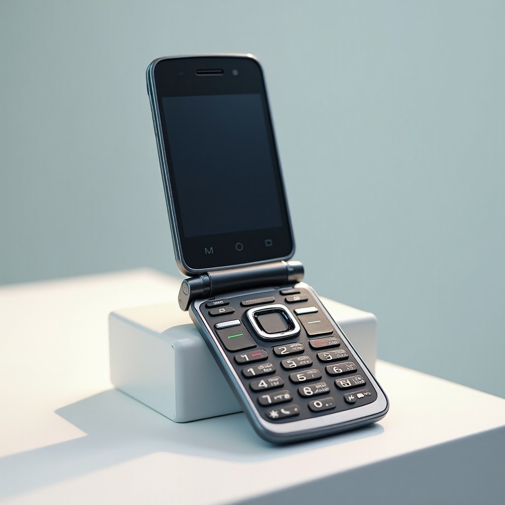 telefones flip com teclados