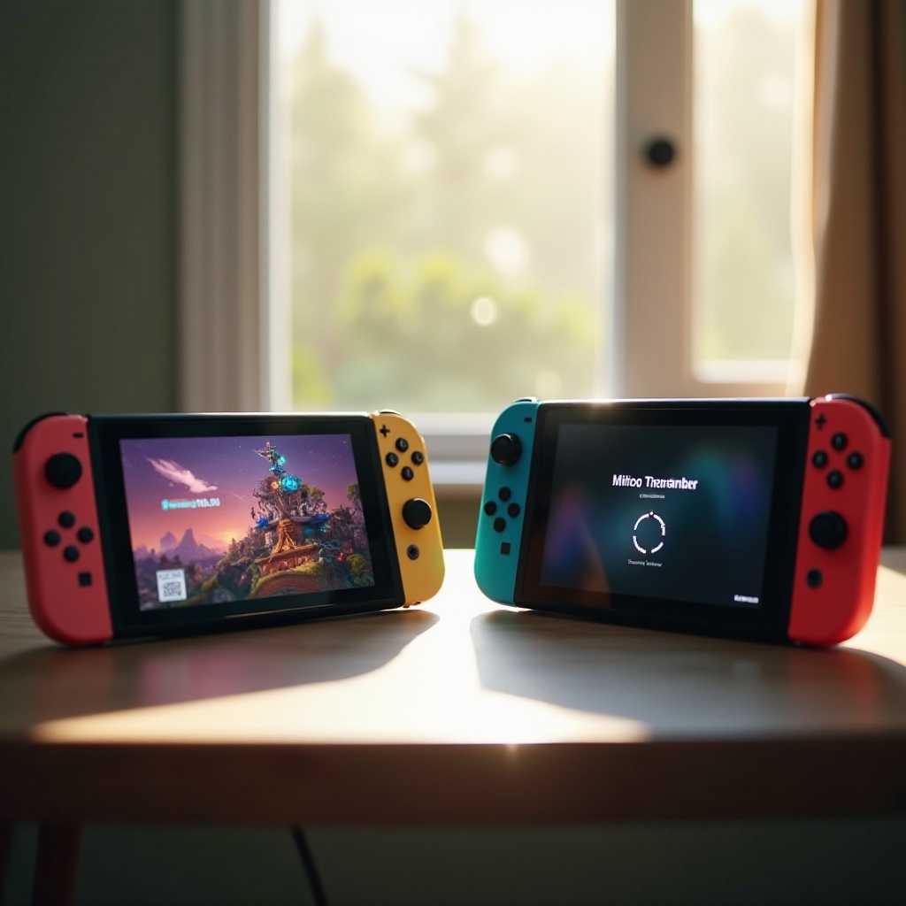 puedes transferir juegos de Switch a otro Switch