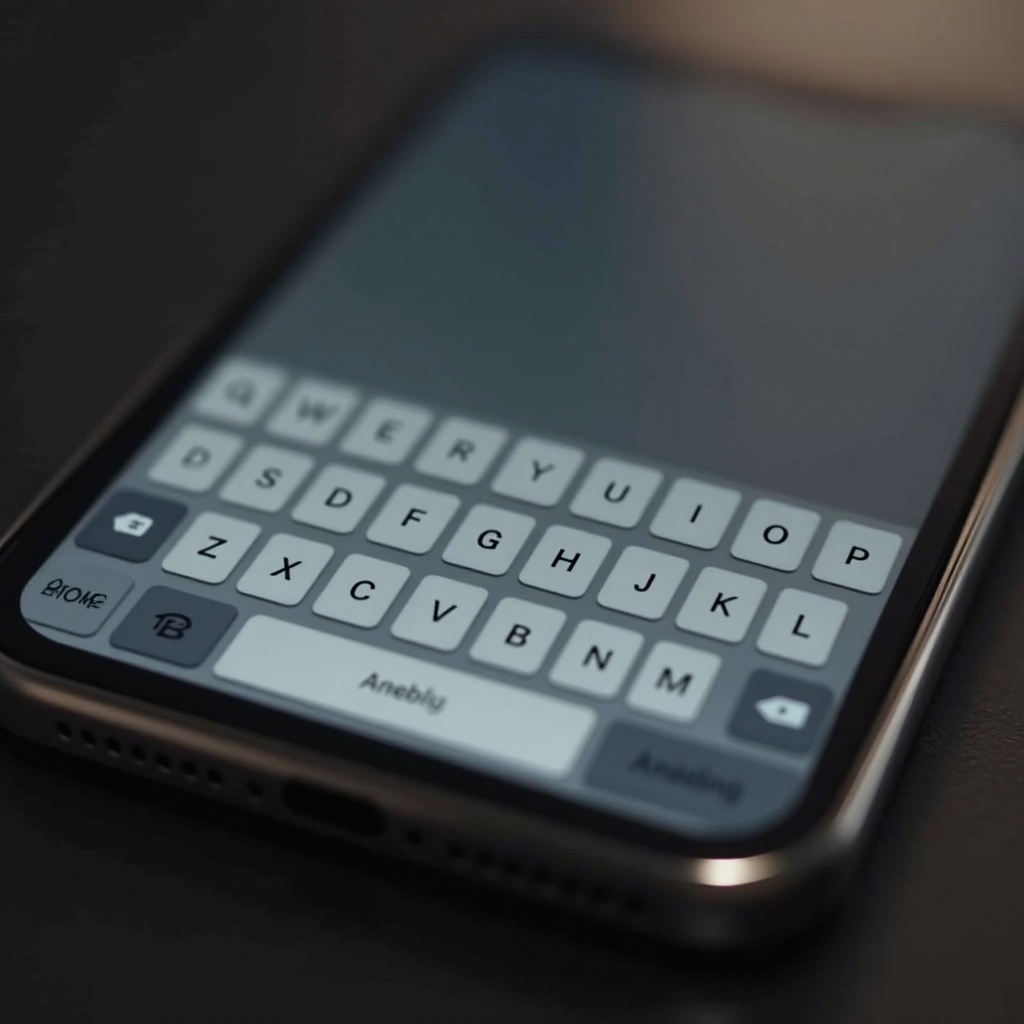 dónde está el botón de tabulación en el iPhone