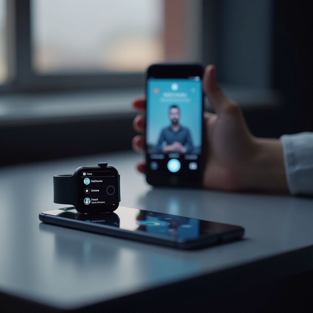 cómo conectar la cámara del reloj inteligente con el teléfono