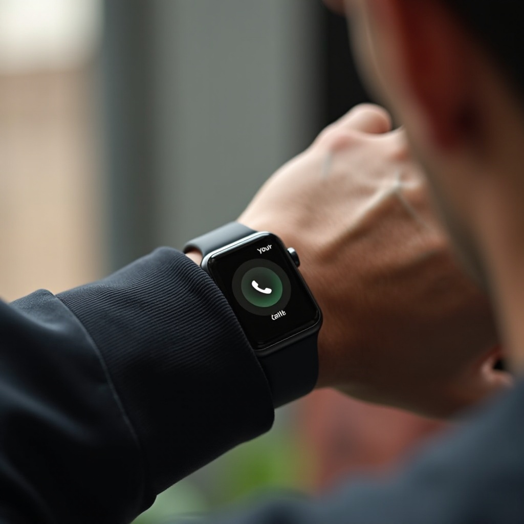 você pode atender uma chamada em um Apple Watch