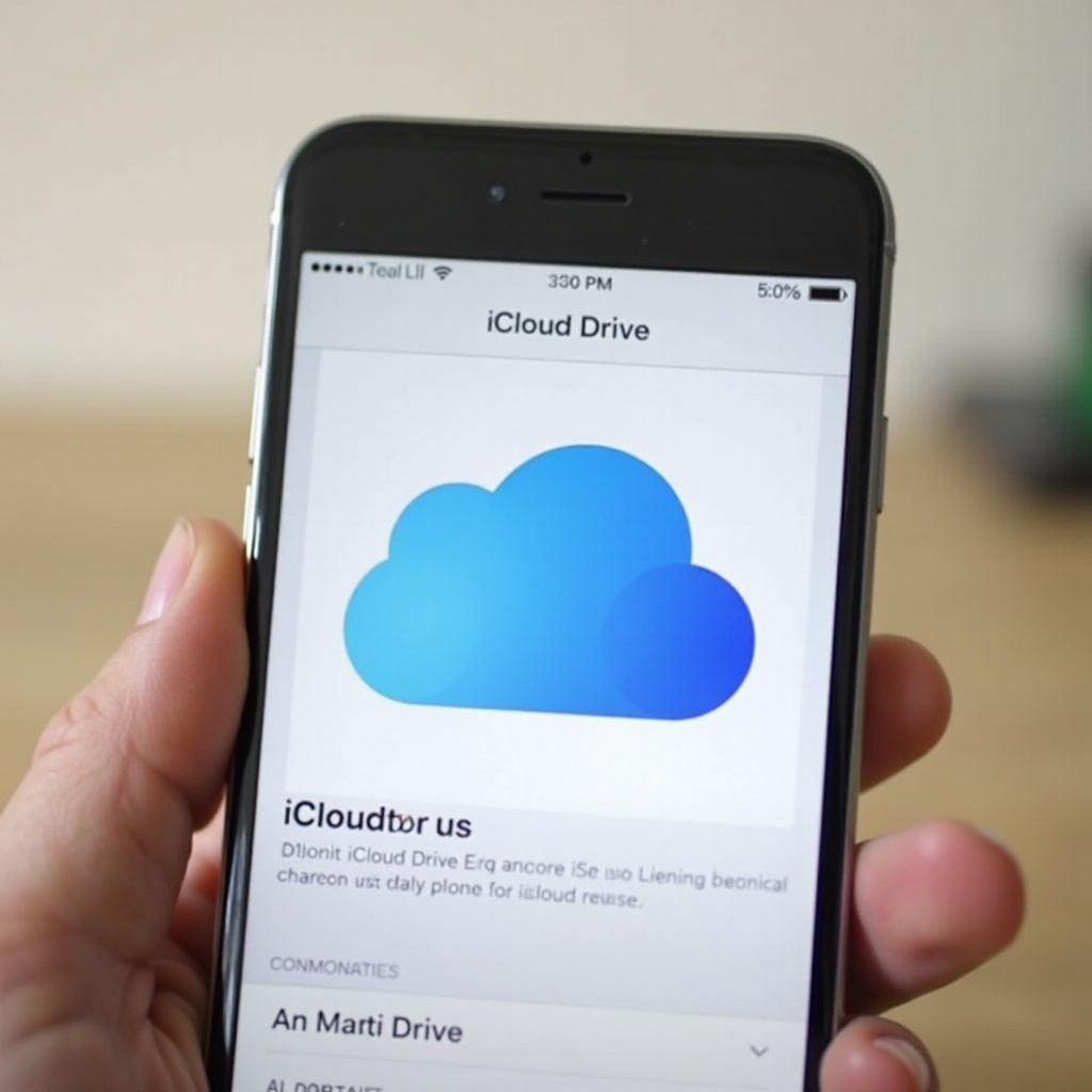 dov'è iCloud Drive sull'iPhone
