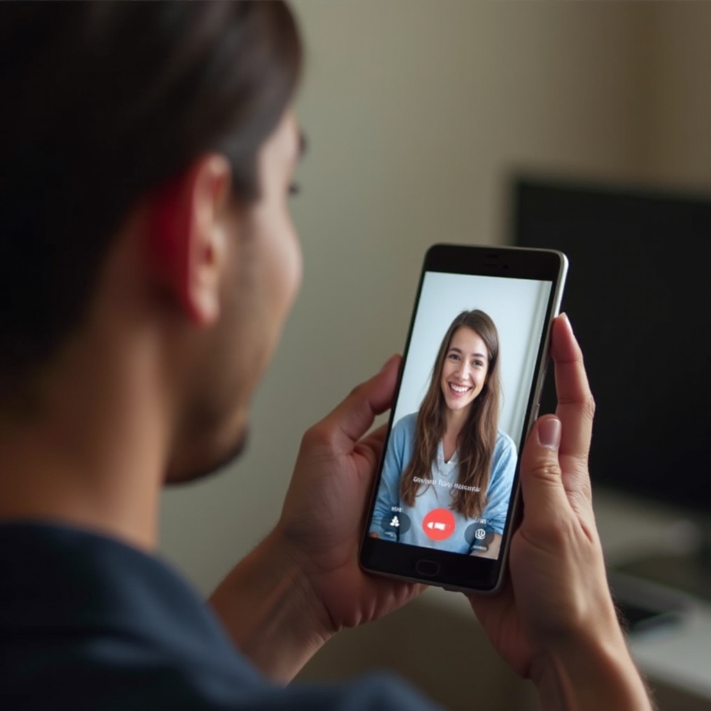 cómo hacer una videollamada en android