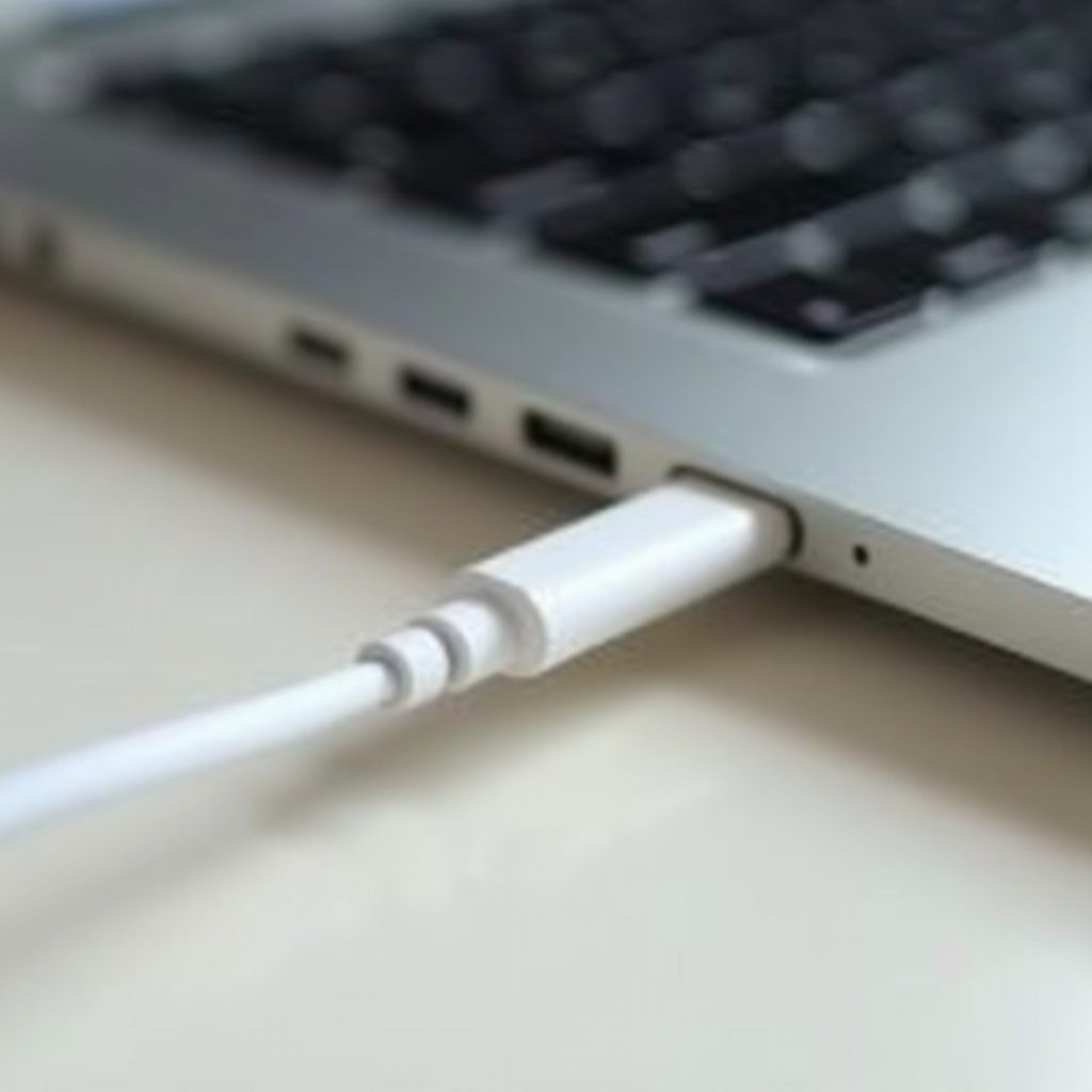 carregador de macbook desconectando e reconectando