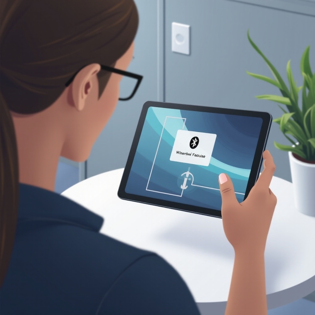 usa Bluetooth para encontrar la tableta Pixel