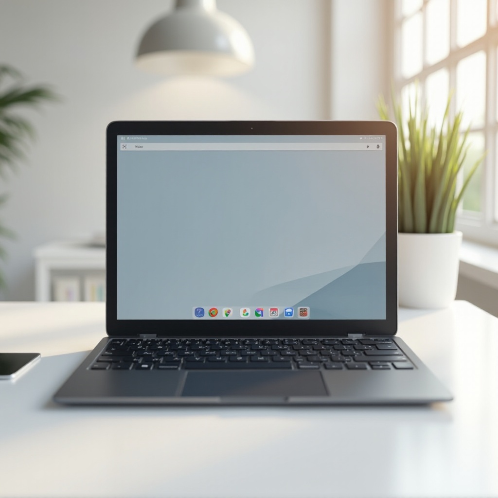 oben die Symbole vom Chromebook-Startbildschirm entfernen