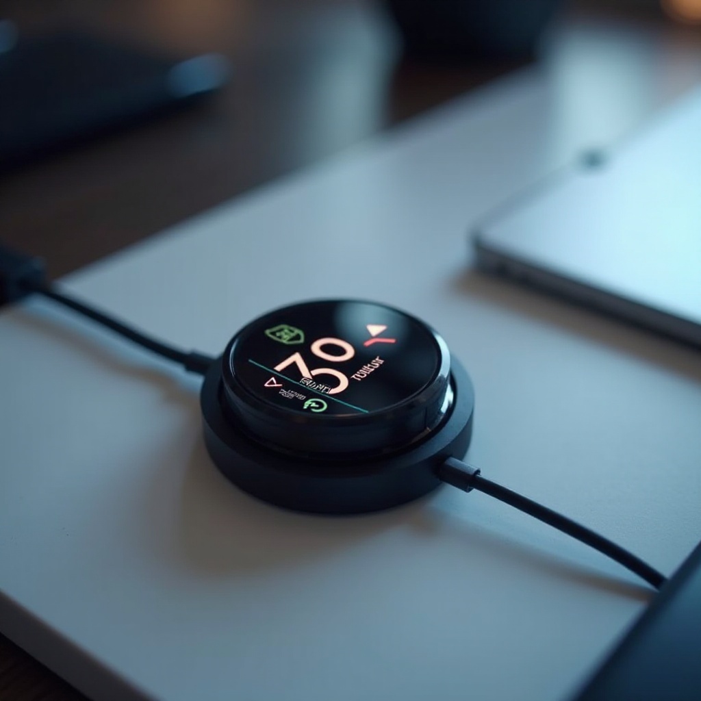 come caricare l'orologio intelligente Toobur